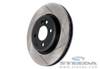 StopTech Slotted Mustang Front Rotors (05-10)